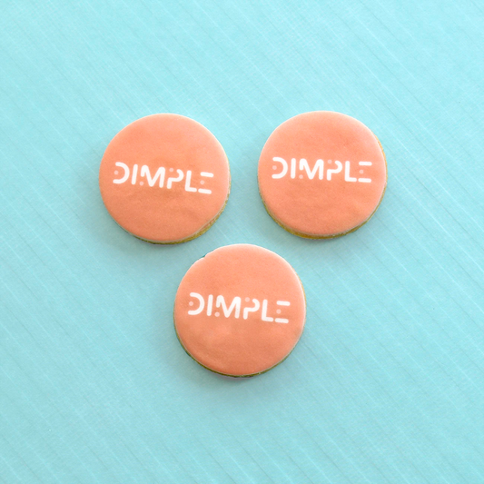 Round logo cookies 5cm - 2