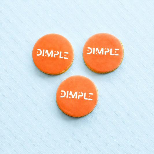 Round logo cookies 5cm - 2