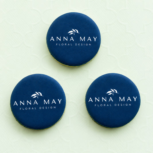 Round logo cookies 7cm - 2