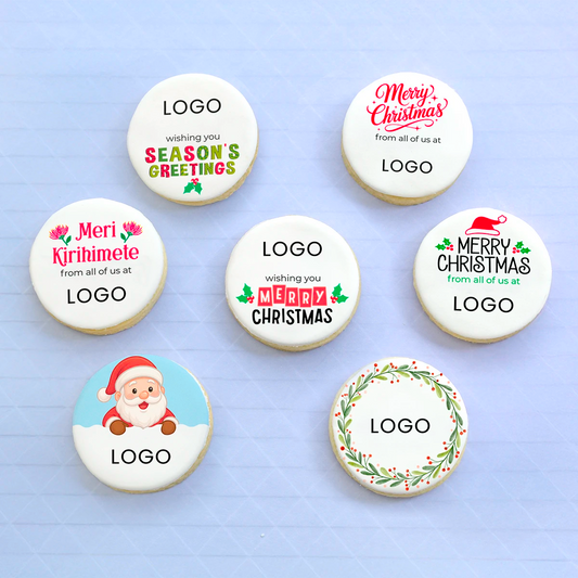 Christmas Logo Cookies