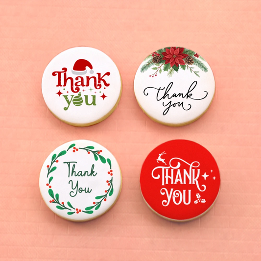 Christmas Thank You Cookies